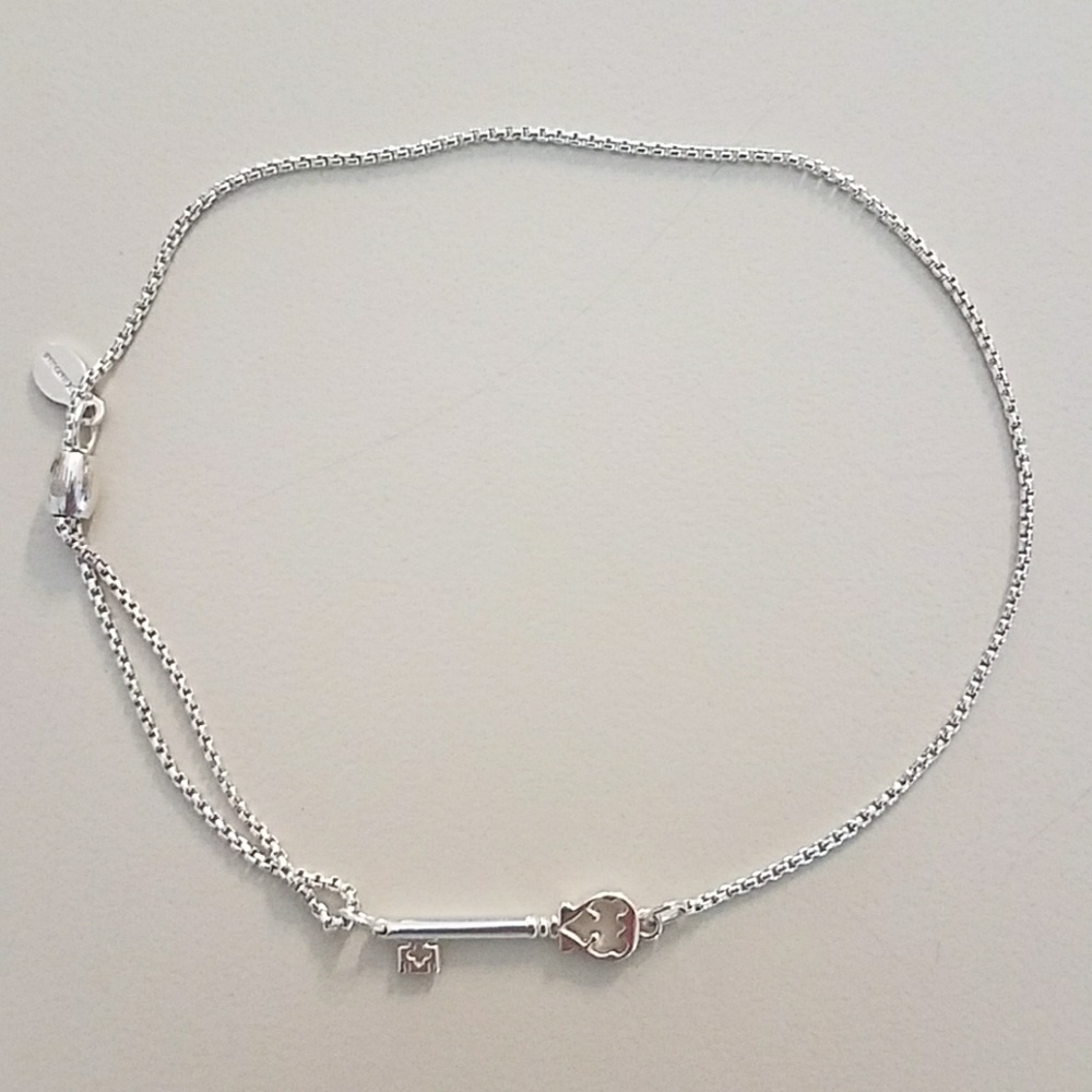 Alex and Ani Skeleton Key Pull Chain Bracelet